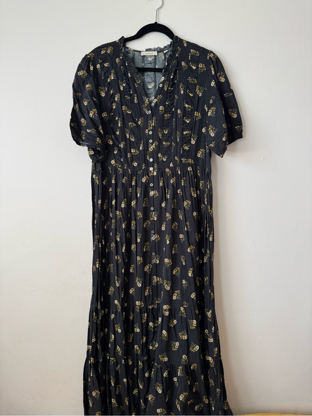 Dôen Haleigh dress in buttercup bouquet , XXL